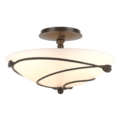 Leaf Semi Flush Mount
