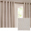 Hebden 100% Cotton Blackout Curtain Panel Pair-121444074-121444069