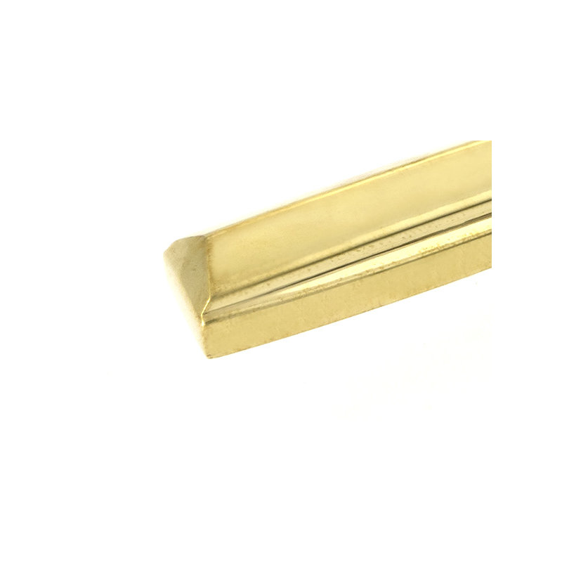 Art Deco Locking Fastener - LH, Polished Brass