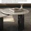 Table de salon italienne ronde en marbre-122898450