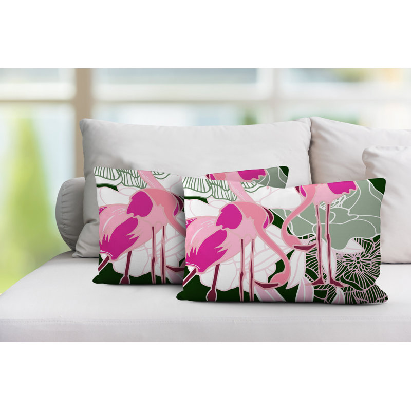 Coussin lombaire intérieur / extérieur Mingo, Vert