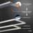 Atria Duo 29" Linear Integrated LED Pendant Height Adjustable ETL Certified Two-Tier Chandelier-100169987