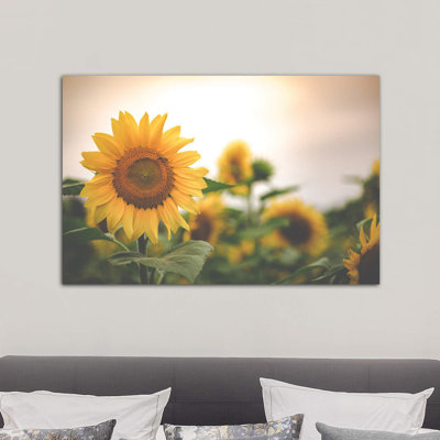Field Of Gold II by Ann Hudec - Wrapped Canvas Print