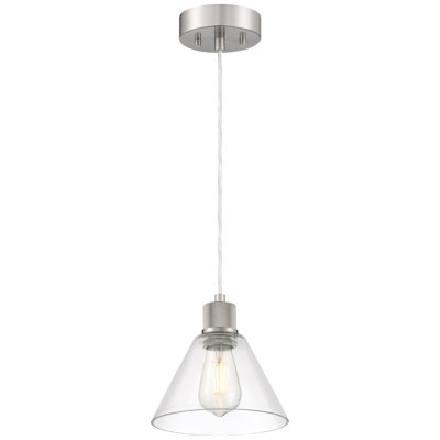 1DE53CB91F984FF69FFEBCEAD53856FC Port Nine Martini - Led Pendant Brushed Steel