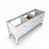 Blanc / chrome est en rupture de stock