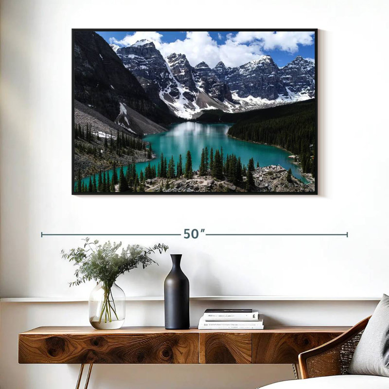Paysage d'Alvord Lake Louise, H 27 po x l 40 po