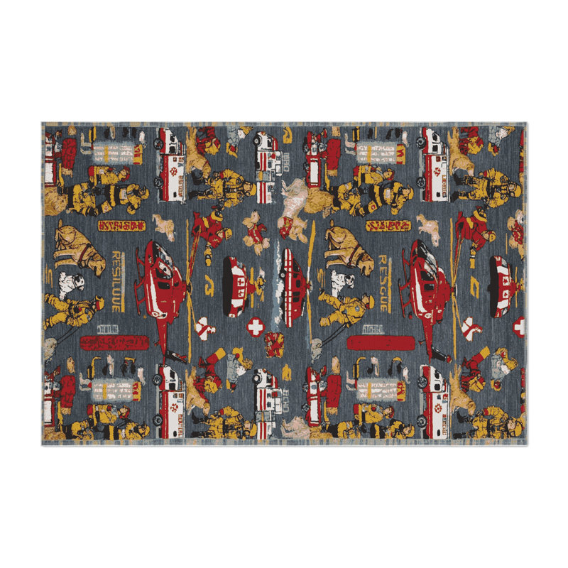 Tapis intérieur et extérieur gris Transport, Rectangle 9 pi x 12 pi