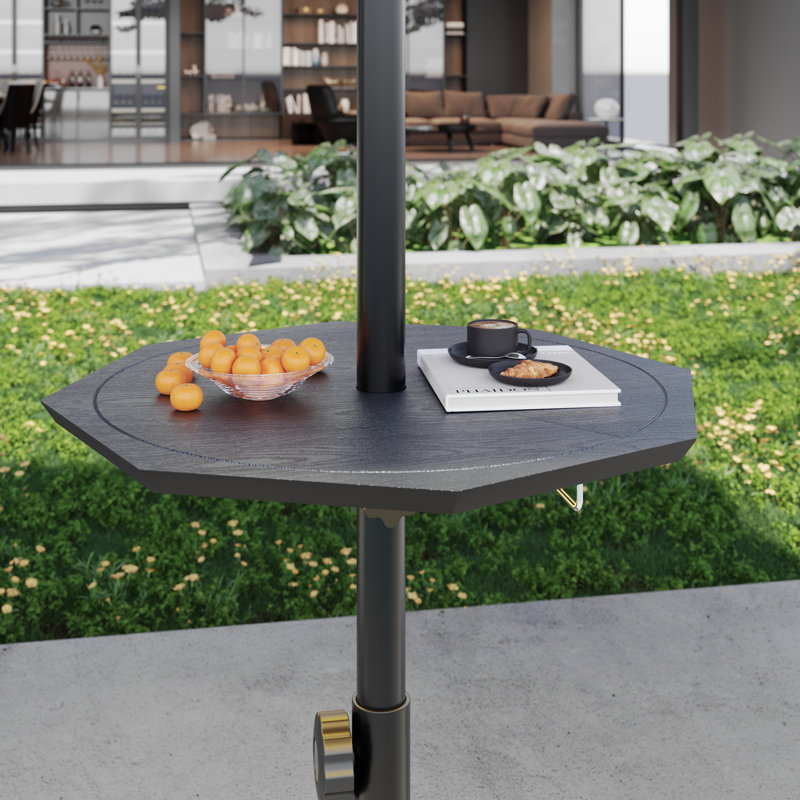 Table de parasol réglable en plastique
