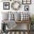 Gingham Check Kitchen Tabletop Bed Cotton Throw Pillow Cover Set-193179607