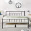 Delaenie Metal Platform Bed-534920292-534920298