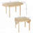Drop Leaf Solid Wood Kitchen Table for Small Spaces