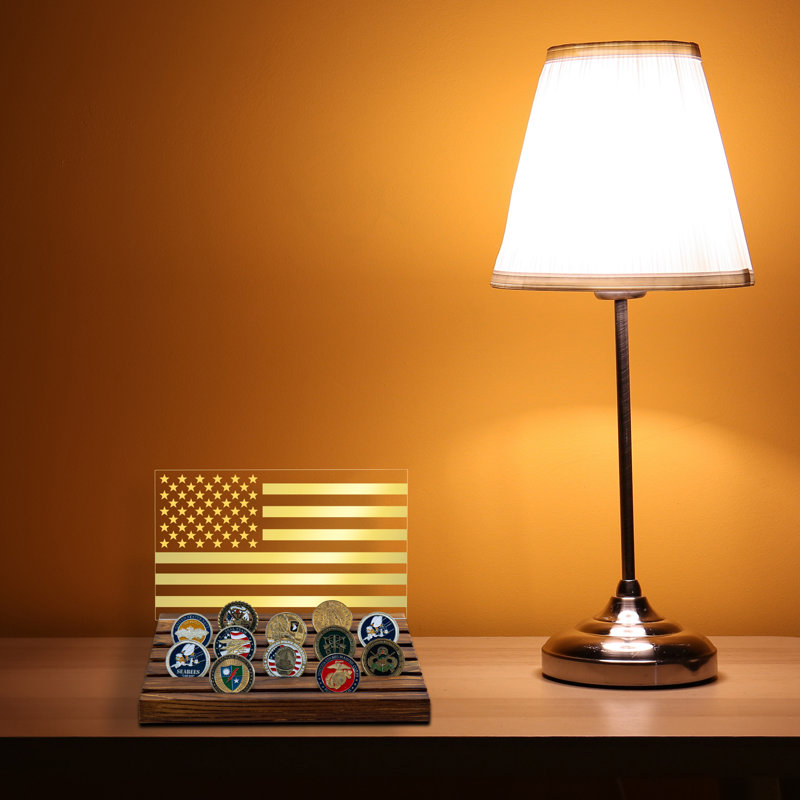 LED American Tabletop Coin Display Case