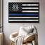 Our America «Police Blue Line USA Flag»-2081796214