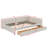 Upholstered Platform Bed With Built In USB Ports  And 2 Drawers-1881145133