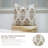 Fabdivine Artisan Block Print Linen Throw Pillow Cover for Home Décor, Amitabh,-114984007-114984009