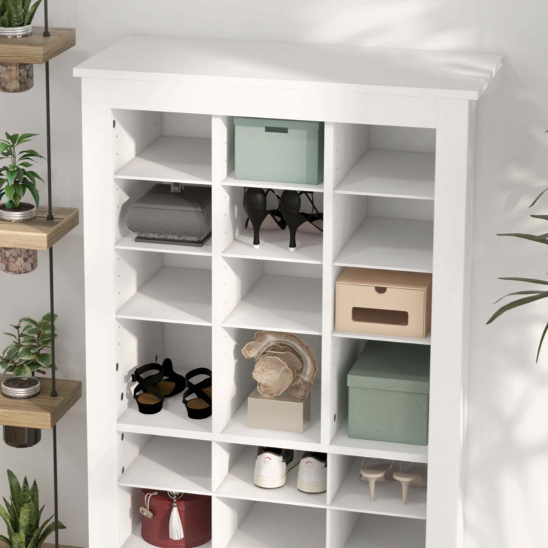 27 Pair Shoe Storage Cabinet