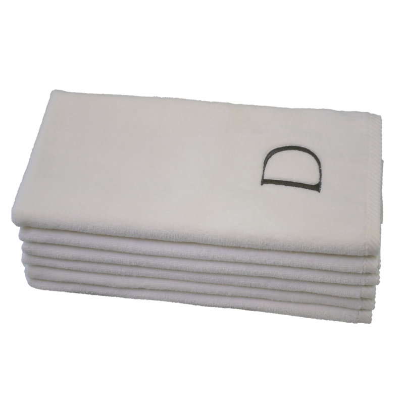 Bohanon Monogram Turkish Cotton Hand Towel, D