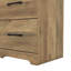 Table de chevet en bois manufacturé à 2 tiroirs H 23,7 po Arkia-69908976-119165722