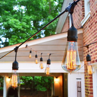 Ambience 48" Outdoor 15 - Bulb Standard String Light (End to End Connectable)