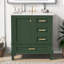 Meuble-lavabo simple 30 po avec plateau Solmayra-444434334