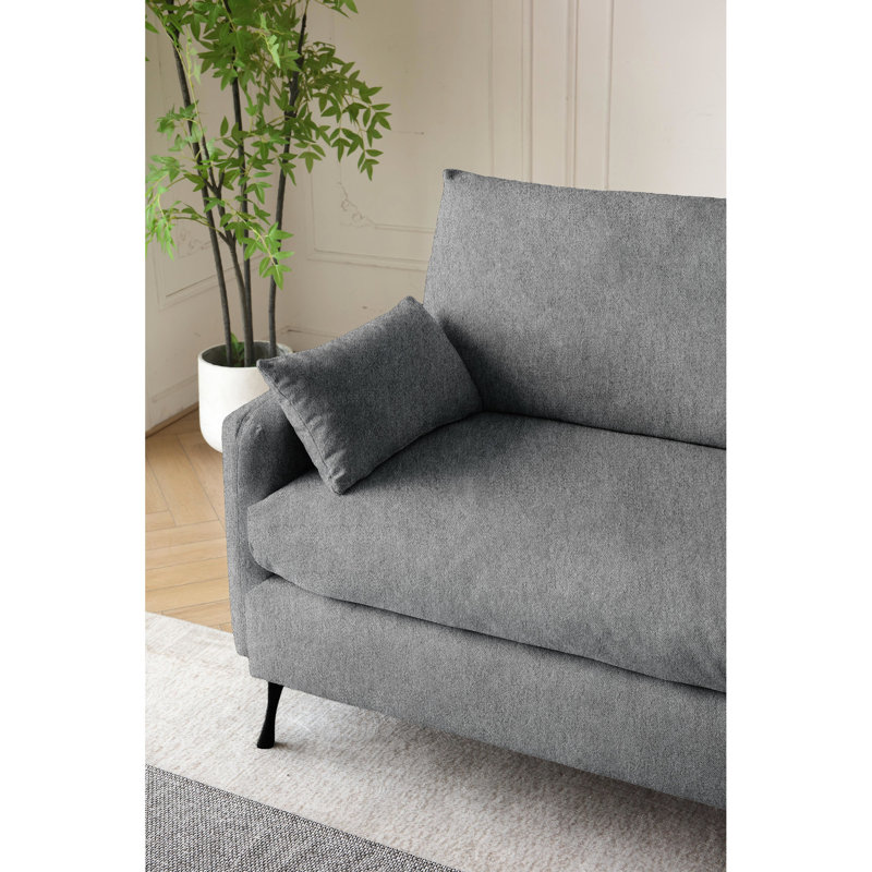 80 po de large avec 3 sièges et coussins, idéal pour les bureaux avec de grands coussins épaissis à 3 nuages, chambre confortable