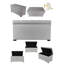 Banc de rangement rembourré Woodside-21843438