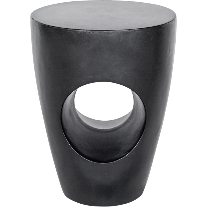 Aylard Accent Stool, Black