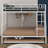 Aloah Full XL Over Queen Metal Bunk Bed with Trundle-2130522901