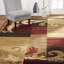Tapis brun / rouge Esqueda-33650826