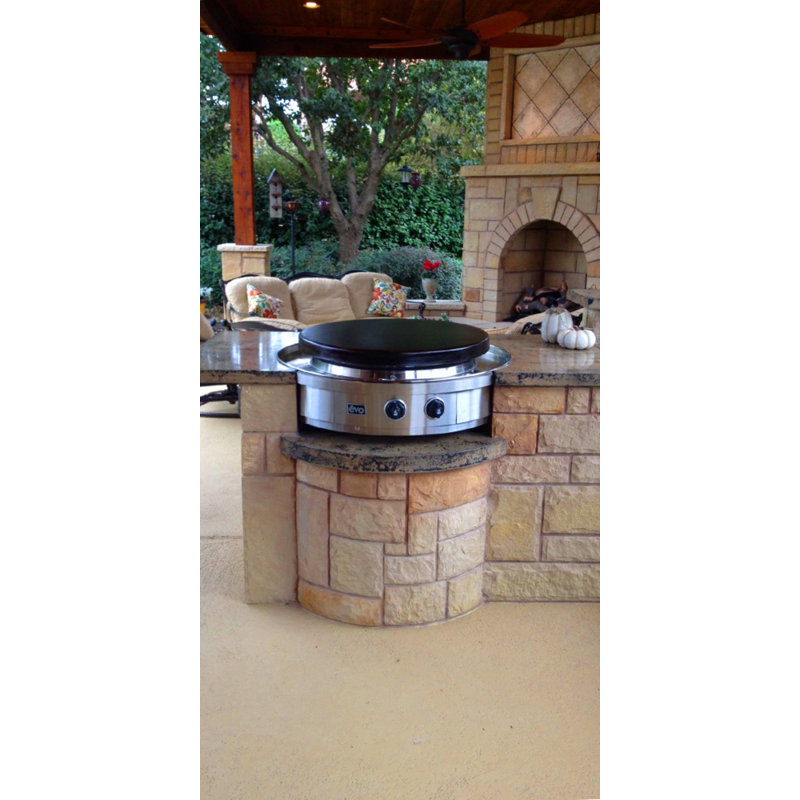 Affinity 30G Drop-In with Seasoned Cooksurface LP Gas - Fully Assembled for Outdoor Use