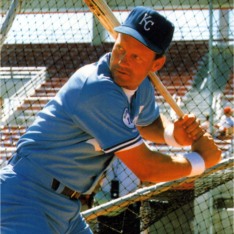 George Brett, 20" H x 20" W