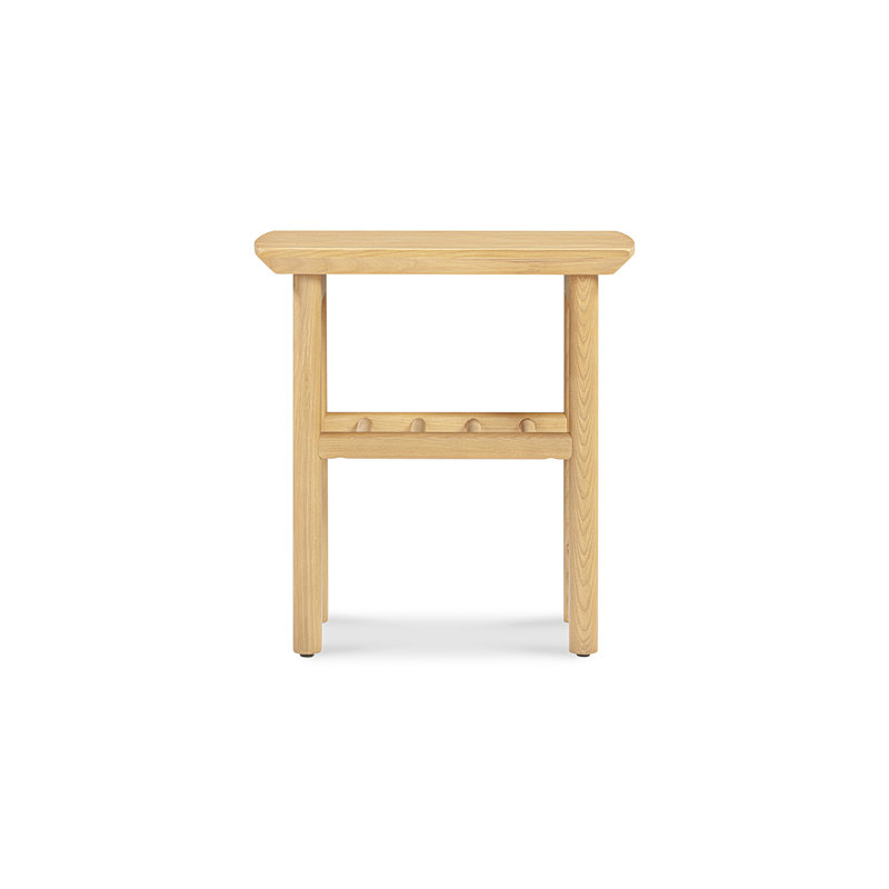 Table d'appoint Amelia Chêne naturel, Chêne naturel