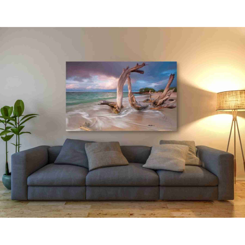 «Driftwood Sunset», impression sur toile tendue, H 40 po x l 60 po x P 1,5 po