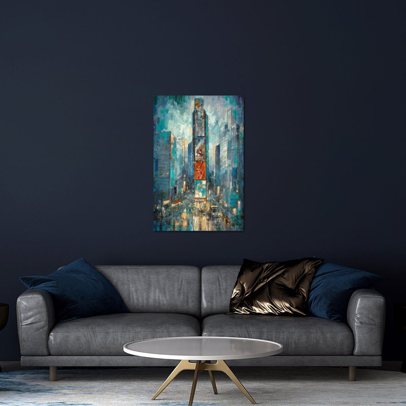 «City of Lights» par Ruane Manning - impression non encadrée, H 24 po x l 16 po x P 0,25 po