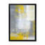 «Gray Meets Yellow Abstract Art VII», reproduction d'art moderne et contemporaine sur toile-1901015539-1901015540