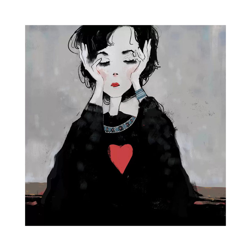 Mistakes by Anikó Salamon - Wrapped Canvas Print, 66.04 cm H x 66.04 cm W
