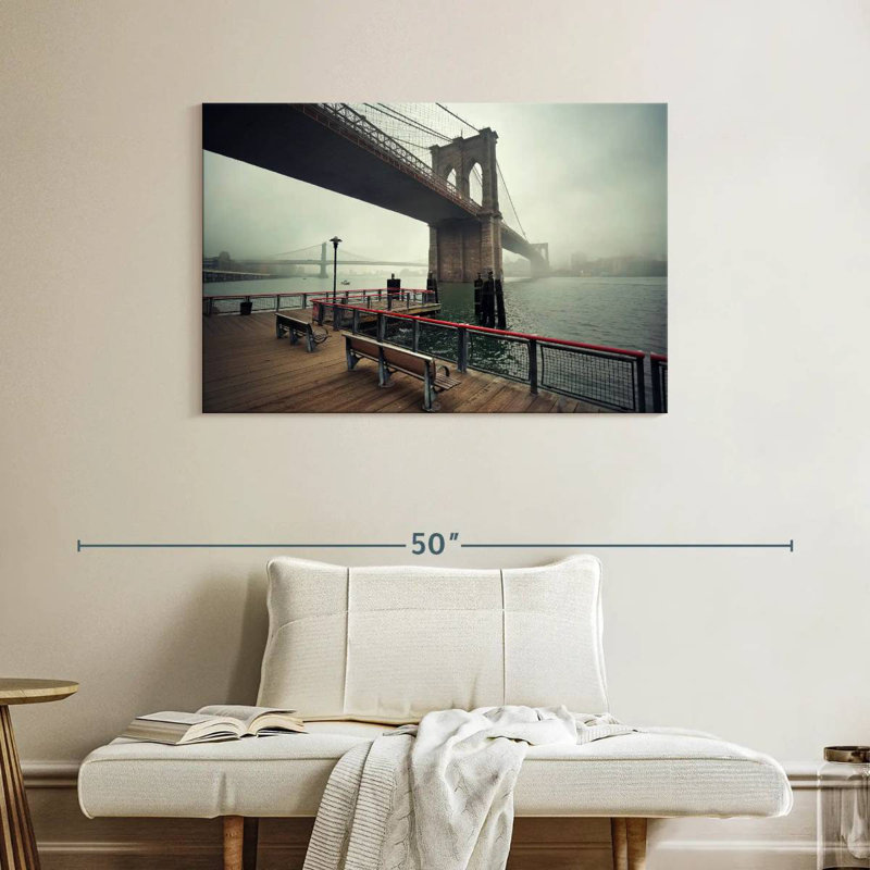 Lilie NYC Bridge, 26" H x 39" W