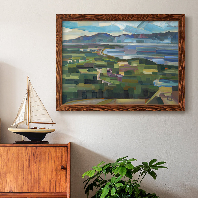 " View From Goose Park ", Maple, 18" H x 26" W x 1.5" D