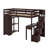 Twin Loft Bed With Drawers,Desk And Stairs-951085506