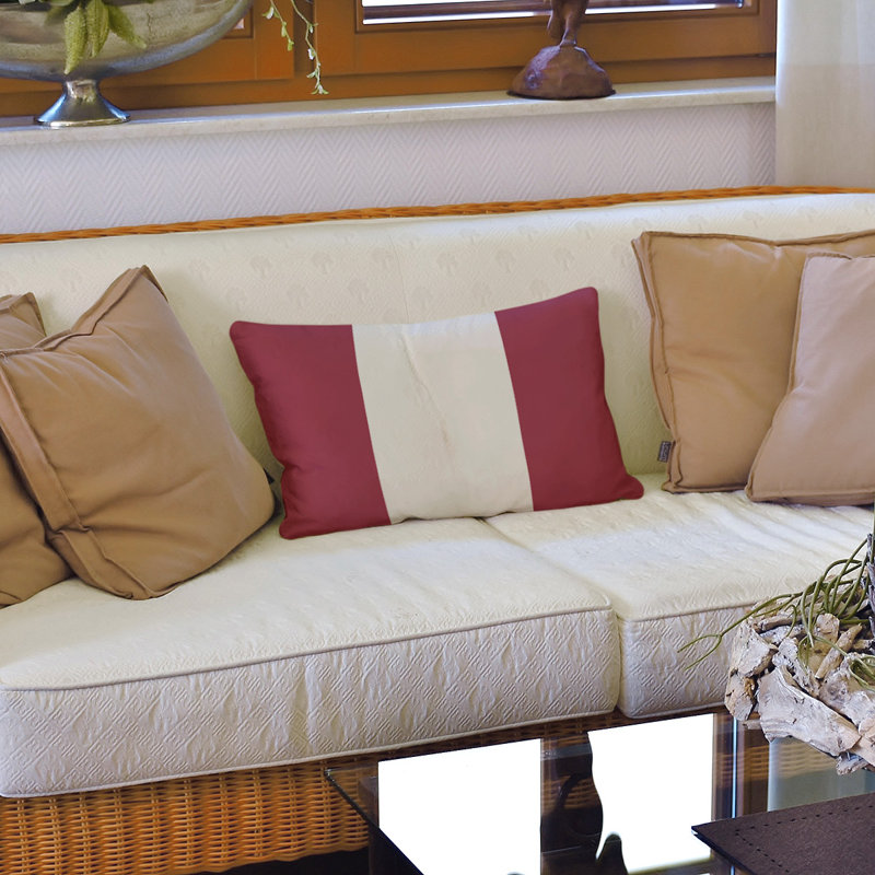 Housse de coussin lombaire Atlanta, Camelot / blanc cassé, Arizona
