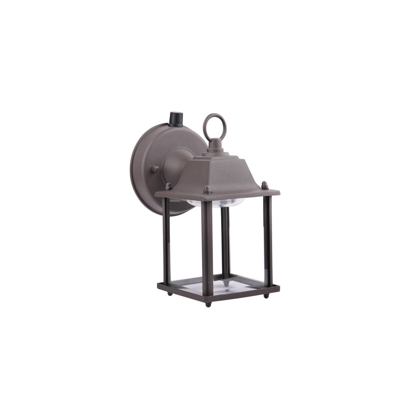 Lanterne DEL pré-câblée à DEL 8 1/2 po (l) x 5 3/4 po (l) x 4 1/2 po (P), H 9,5 po x l 7,75 po x P 4,5 po