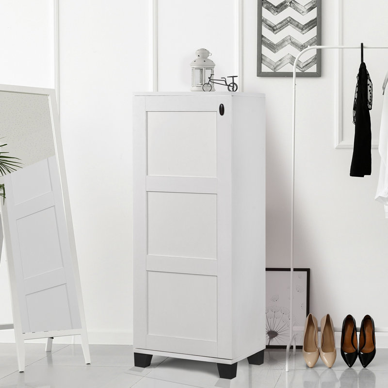 Armoire de rangement pour chaussures 16 paires