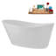 Baignoire autoportante 59 "avec drain interne Streamline-102287918