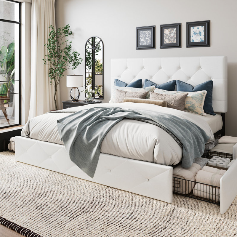 Silvester Upholstered Storage Bed