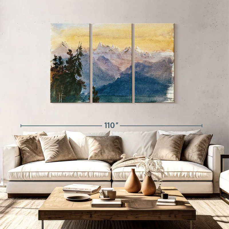 Alvord View From Mount Pilatus 1870, 48" H x 74" W