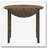 Round Dining Table with Drop Leaf