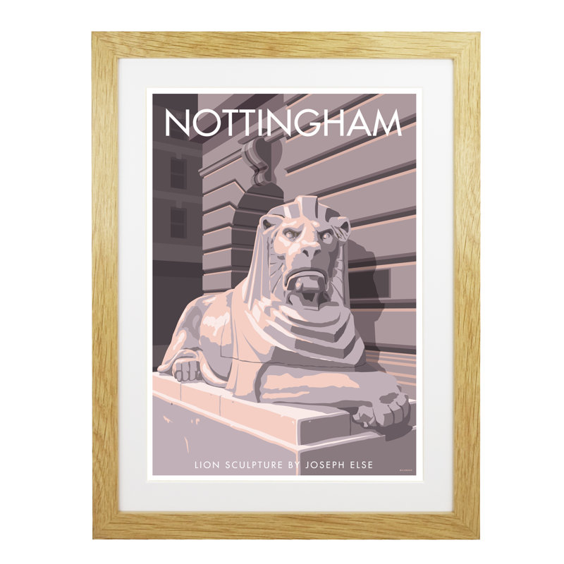 Stephen Millership - Print, Oak, 54cm H x 44cm W x 2.2cm D