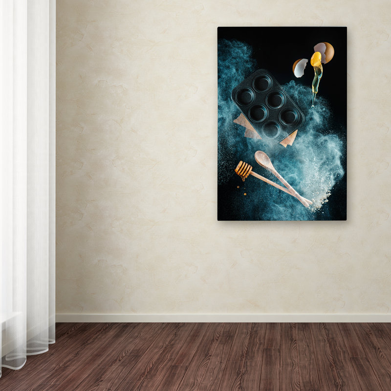 « cuisine messe miel », reproduction de photo sur toile tendue, H 47 po x l 30 po
