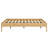 Sturdy Wood Platform Bed Frame Featuring Wood Slat and Metal Support-1897872208