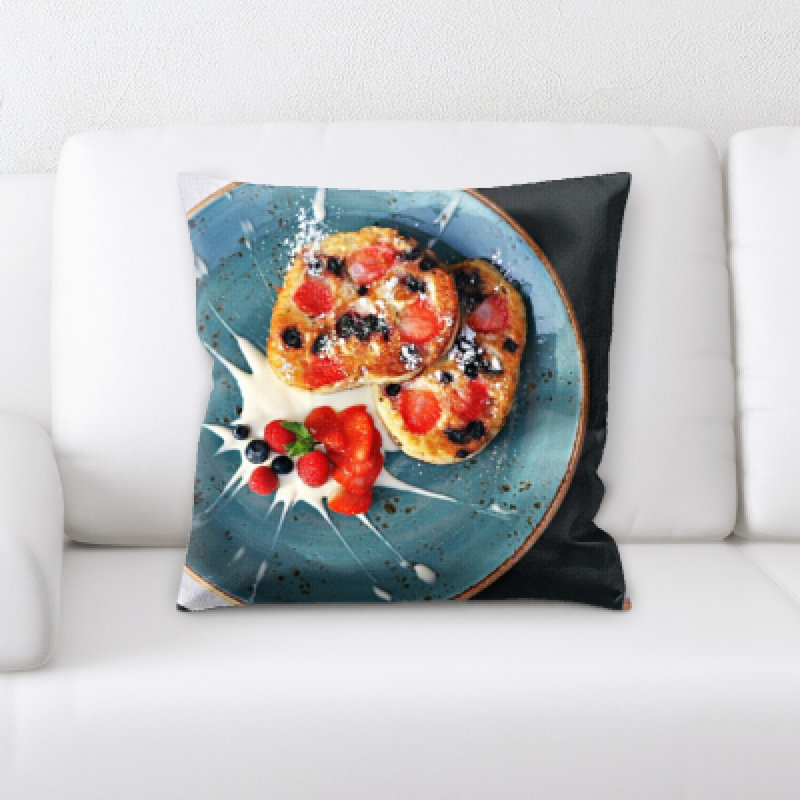 Microsuede Throw Pillow